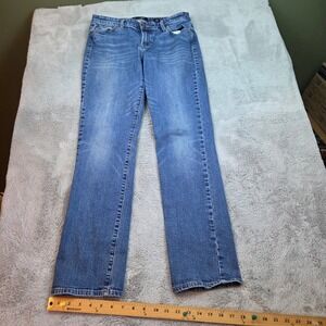 Lucky Brand Sweet Straight Jeans Womens Sz 8/29 Mid Rise Stretch Denim Blue Wash
